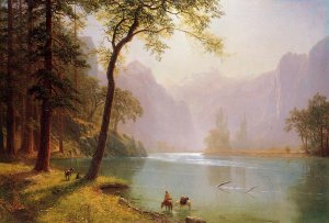 Kern's River Valley, California by Albert Bierstadt Oil Painting Reproduction