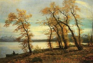 Lake Mary, California by Albert Bierstadt Oil Painting Reproduction