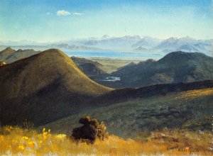 Mono-Lake, Sierra Nevada, California, 1872 by Albert Bierstadt Oil Painting Reproduction